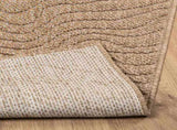 Area Rugs Moire Rectangular AGIRA Natural 340 x 240 cm 42022540
