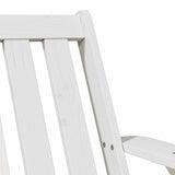 Garden Adirondack Chairs 2 pcs White 75x77x77 cm Solid Wood Pine 859333