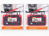 The megohmmeter comes standard with a high-precision insulation resistance tester 48233274