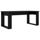 Coffee Table Set 2 pcs Black Oak Engineered Wood 8000133