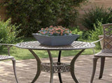 Garden Planter 5 pcs Anthracite 40 x 40 x 15 cm 873815