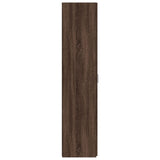 Highboard Brown Oak 50x42.5x185 cm Engineered Wood 3281419