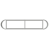 Raised Garden Bed Galvanised Steel 200 x 40x 40 cm 8011696
