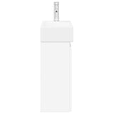 Bathroom Vanity Unit with Tap White 45.5 x 22.5 x 84 cm 889451