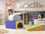 4-Piece Soft Play Set for Toddlers, Multicoloured T3398P348559