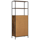 Highboard Smoked Oak 65 x 33 x 161 cm Engineered Wood 8013874