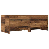 Bed Frame with Storage Old Wood 80 x 200 cm Engineered Wood 3429640