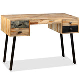 Writing Desk Solid Reclaimed Teak 110x50x76 cm 245402