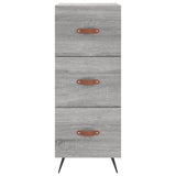 Highboard Grey Sonoma 34.5x34x180 cm Engineered Wood 3198831