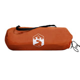 Camping Tent 2-Person Grey and Orange Waterproof 94364