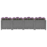 Raised Bed 160x40x38 cm Polypropylene 153296