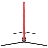 Tennis Net Folding Black and Red 301 x 90.5 x 87 cm Polyester 42012860