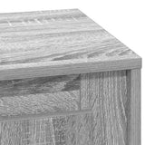 Bedside Cabinet 2 pcs Grey 44 x 34.5 x 45 cm Engineered Wood 869573