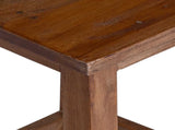 Stool Natural 30 x 30 x 47 cm Mahogany Wood 42012390