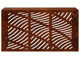 Air Conditioner Cover Rusty 110 x 50 x 80 cm Weathering Steel 8014114