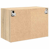 Garage Wall Cabinets 2 pcs Sonoma Oak Engineered Wood 860648