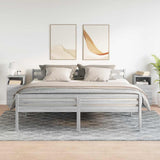 Bedside Cabinets 2 pcs with 2 Drawers Grey Sonoma 36x36x68 cm 858589