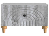Coffee Table Grey Sonoma 49 x 50 x 40 cm Engineered Wood 894281