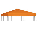 Gazebo Top Cover 310 g/m 3x3 m Orange 44780