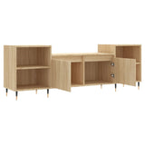 TV Cabinet Sonoma Oak 160x35x55 cm Engineered Wood 831335