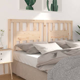Headboard 206x4x100 cm Solid Wood Pine 818690