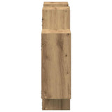 Wall Shelf Artisian Oak 159x18x65 cm Engineered Wood 853217