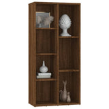 Book Cabinet Brown Oak 50x25x106 cm 815446