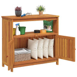 Garden Console Table 80x35x75 cm Solid Wood Acacia 319696