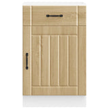 Kitchen Base Cabinet Lucca Sonoma Oak Engineered Wood 853720