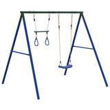Outdoor Swing Set with Swing and Trapeze 3283580