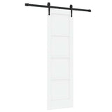 Sliding Door ORKDAL White 61 x 198.5 cm Solid Pine Wood 3333773