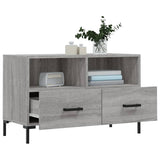 TV Cabinet Grey Sonoma 80x36x50 cm Engineered Wood 828978