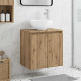 Wall-Mounted Sink Vanity Artisan Oak 49.5 x 35 x 63 cm 890391