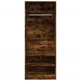 Wardrobe Smoked Oak 80x50x200 cm Engineered Wood 3307697