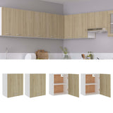 Hanging Cabinet Lyons 2 pcs Sonoma Oak 50x31x60 cm Engineered Wood 805081
