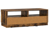 LED TV Cabinet Smoked Oak Engineered Wood 897440