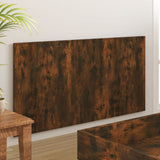 Bed Headboard Smoked Oak 160x1.5x80 cm Engineered Wood 816973