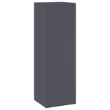Plant Stand 2 pcs Anthracite 24 x 24 x 75 cm Steel 865822