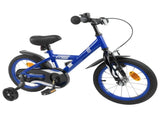 Kids Bike 12 Inches for 2-4 Years Old Dark Blue 42009622