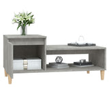 Coffee Table Concrete Grey 100x50x45 cm Engineered Wood 821128