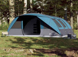 Family Tent Tunnel 7-Person Blue Waterproof 94626