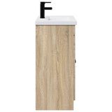 Bathroom Furniture Set Sonoma Oak 78.5 x 37.5 x 81 cm 3404136