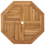 Garden Dining Set 3 pcs Brown Solid teak wood 3385965