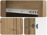 Sideboard Artisan Oak 66 x 34.5 x 92 cm Engineered Wood 894414