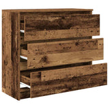 Sideboard Old Wood 80x35x76 cm Engineered Wood 861740
