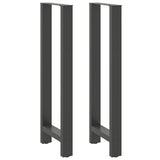 Bar Table Legs Anthracite 2 pcs 40x cm Steel 4013350
