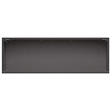 Garden Planter 2 pcs Black 60 x 20 x 20 cm Cold-rolled Steel 8005149