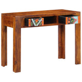 Writing Desk with Drawer with Storage Brown 100 x 50 x 75 cm 4016508