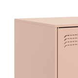 TV Cabinet Pink 99x39x44 cm Steel 841644