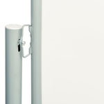 ZNTS Patio Retractable Side Awning 180x600 cm Cream 317965